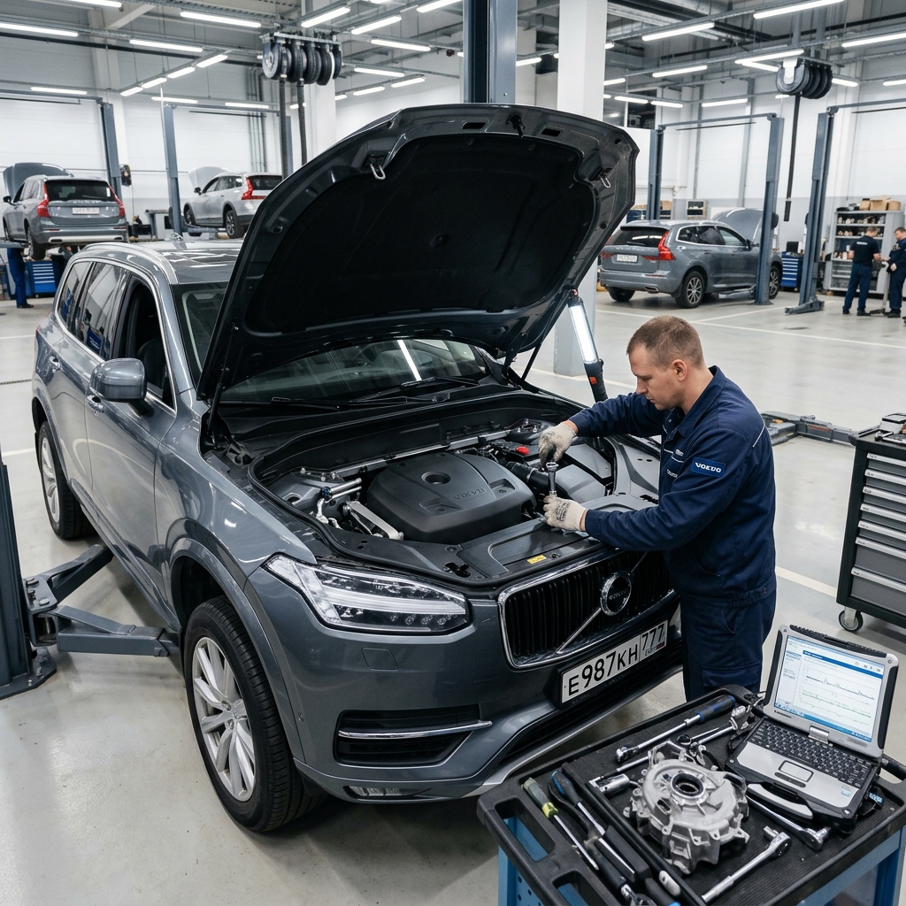 Ремонт двигателя Volvo
