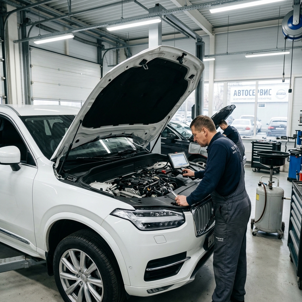 Ремонт дизельного двигателя Volvo